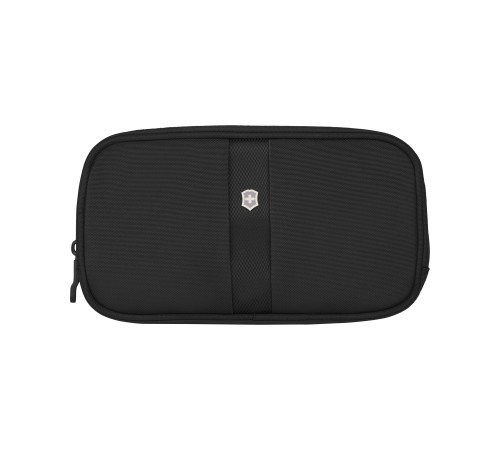 Несессер VICTORINOX TA 5.0 Overnight Essentials Kit, чёрный, нейлон, 23x4x13 см