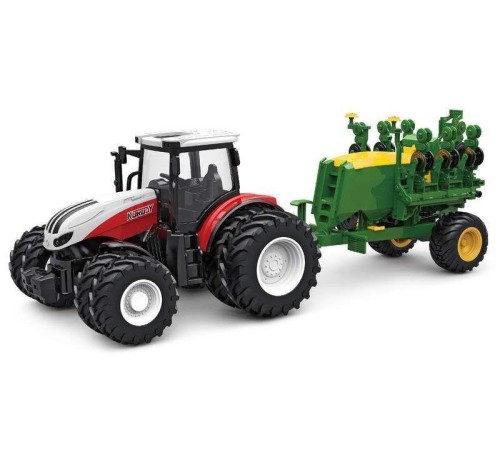 Р/У фермерский трактор Korody с зерновой сеялкой, двойные колеса 1/24 2.4G 6CH RTR