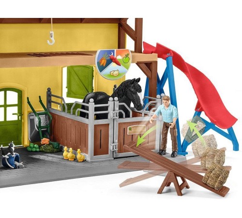 Фигурка Schleich Набор Конюшня