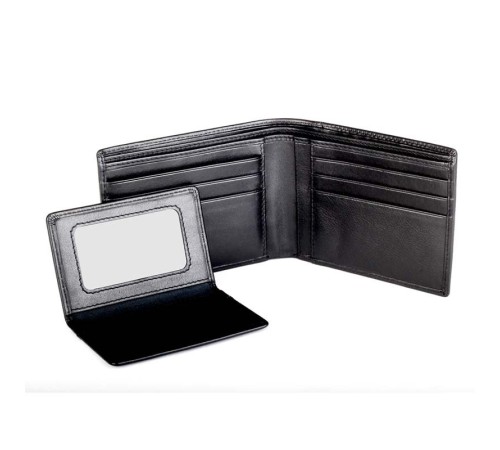 Кошелёк Cross Classic Century, кожа наппа, гладкая, чёрный, 12,5 х 2 х 9,5 см