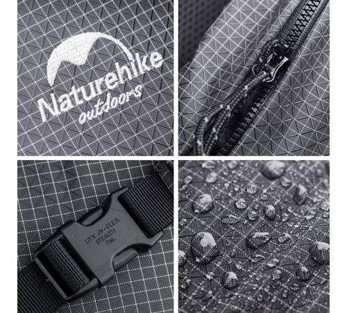 Рюкзак Naturehike Rock Series 60L+5L с рамой Hiking, Climbing, Trekking and Travelling Black, 6927595746370