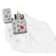 Зажигалка ZIPPO Classic с покрытием High Polish Chrome, латунь/сталь, серебристая, 38x13x57 мм