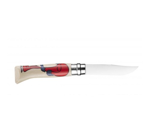 Нож Opinel №8, Edition France by Jeremyville, 002156