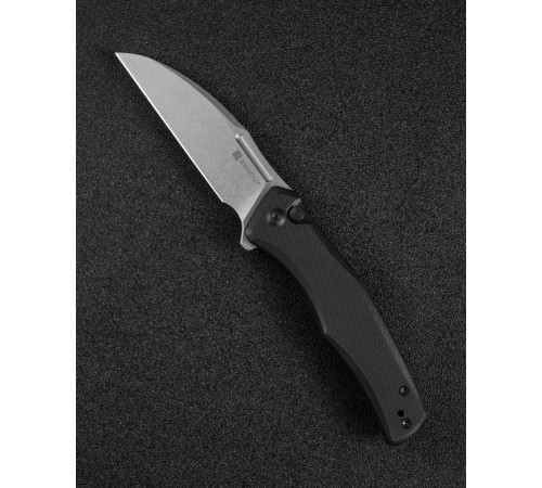 Складной нож SENCUT Watauga D2 Steel Stonewashed Handle G10 Black