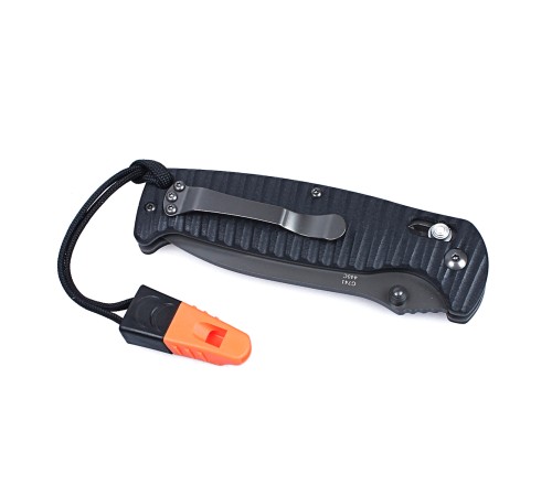 Нож Ganzo G7413P-WS черный, G7413P-BK-WS
