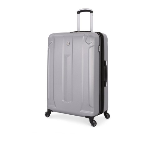 Чемодан WENGER ZURICH III, серебристый, АБС-пластик, 48x30x71 см, 105 л