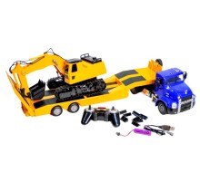 Радиоуправляемый тягач с тралом Double Eagle MACK 1/26 2.4G RTR