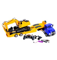 Радиоуправляемый тягач с тралом Double Eagle MACK 1/26 2.4G RTR