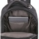 Рюкзак SWISSGEAR, 15”,чёрный/синий, полиэстер 900D/рипстоп, 36x19x47 см, 32 л