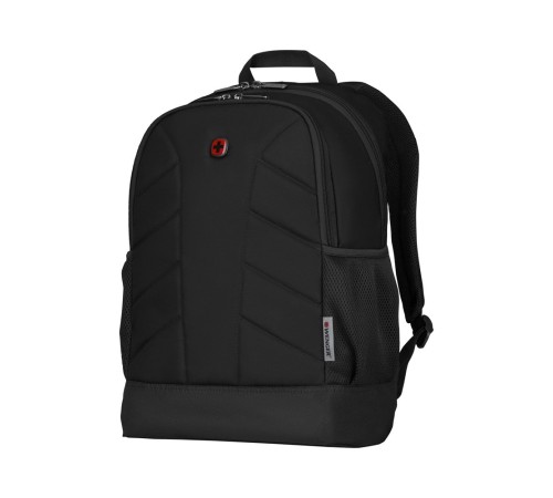 Рюкзак WENGER Quadma 16'', черный, полиэстер, 33x17x43 см, 22 л