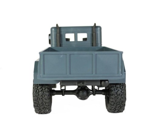 Радиоуправляемая машина MN MODEL военный грузовик (серый) 4WD 2.4G 1/16 RTR