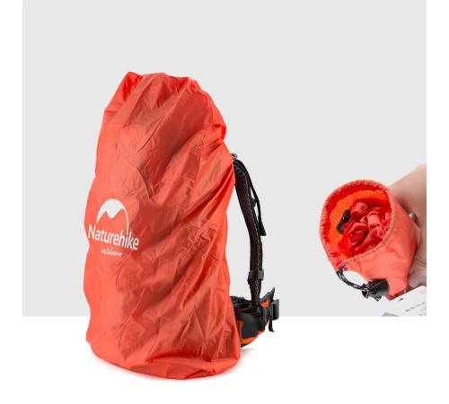 Чехол для рюкзака Naturehike NH15Y001-Z водонепроницаемый оранжевый 50-75 L, 6927595707647