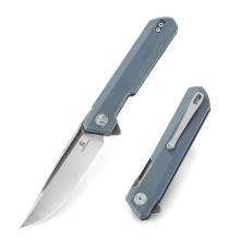 Нож Bestechman Dundee сталь D2, рукоять G10 серая