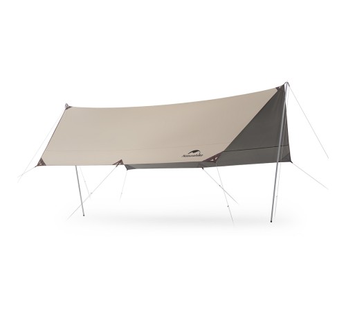 Тент Naturehike Cloud Skies Tarp C2350WS010 150D 500*380 см песочный, 6927595796498
