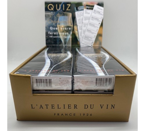Буклет L'Atelier du Vin Quiz du Champagne