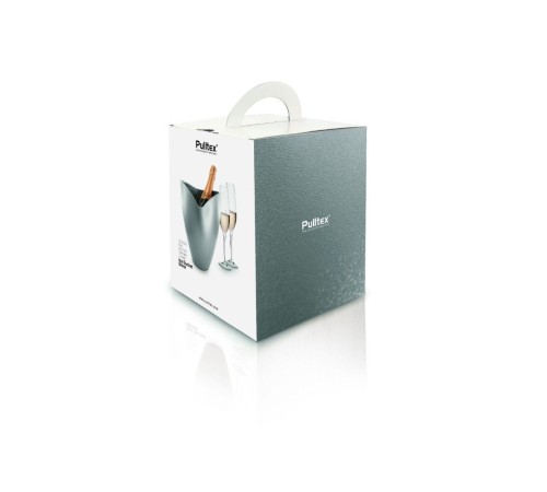 Ведерко для льда Pulltex Ice Bucket Silver
