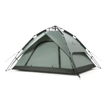 Палатка Naturehike автоматическая NH21ZP008, трехместная, серо-зеленая, 6927595777442