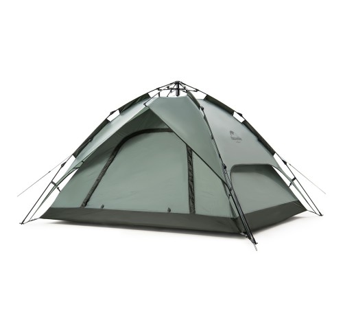 Палатка Naturehike автоматическая NH21ZP008, трехместная, серо-зеленая, 6927595777442