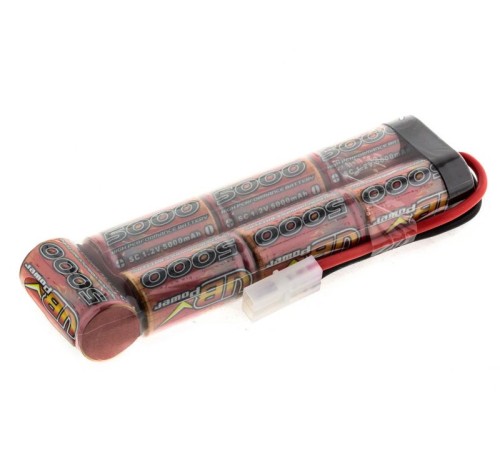 Аккумулятор Ni-Mh VBPower 5000mAh, 8,4V Tamiya, банка с торца