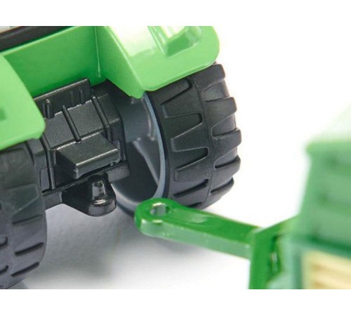 Трактор Siku 1394 Deutz-Fahr TTV 7250, с фронтальным погрузчиком