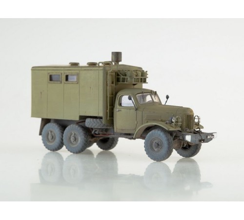 Сборная модель AVD Передвижная автомобильная кухня ПАК-170 (157) (с интерьером), 1/43
