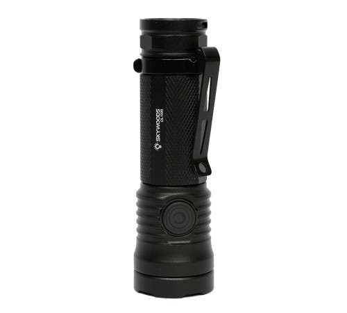 Ручной фонарь SKYWOODS MYSTIC, 1000 люмен, USB-Type C, холодный свет, IP67