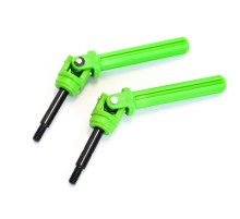 Карданные привода задние для Remo Hobby MMAX, EX3 1/10, тюнинг, зеленые