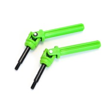 Карданные привода задние для Remo Hobby MMAX, EX3 1/10, тюнинг, зеленые