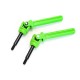 Карданные привода задние для Remo Hobby MMAX, EX3 1/10, тюнинг, зеленые