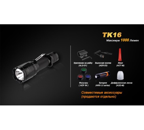 Фонарь Fenix TK16 Cree XM-L2 U2