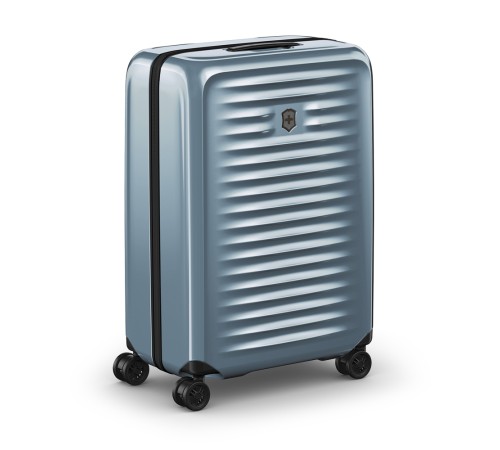 Чемодан VICTORINOX Airox, голубой, 100% поликарбонат Makrolon, 46x29x69 см, 74 л