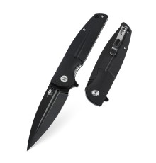 Нож Bestech Fin сталь 14C28N, рукоять G10 черная