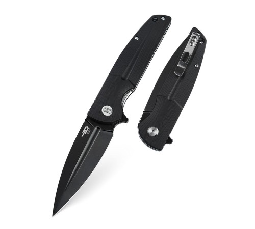 Нож Bestech Fin сталь 14C28N, рукоять G10 черная