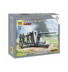 Сборные солдатики ZVEZDA Немецкое зенитное орудие FLAK-36 с расчетом, 1/72