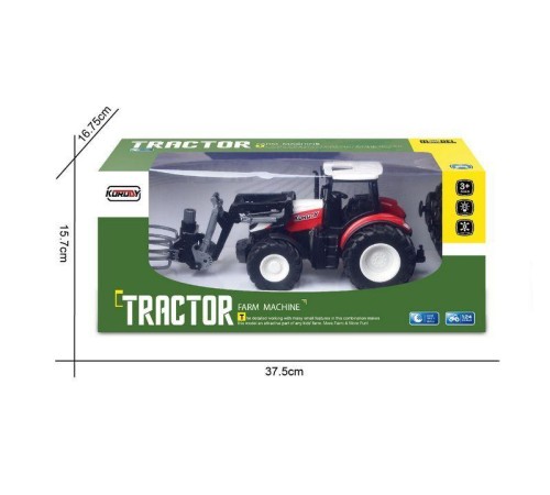 Р/У фермерский трактор Korody с погрузчиком тюков 1/24 2.4G 6CH RTR