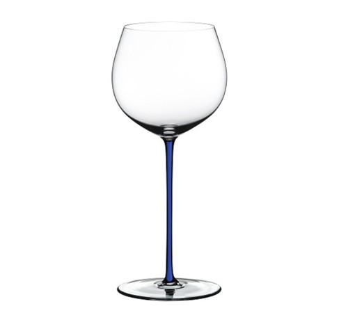 Бокал для вина Riedel Oaked Chardonnay Fatto A Mano Dark Blue