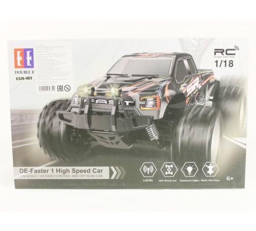 Радиоуправляемый монстр Double Eagle E326-003 1:18 4WD 2.4G
