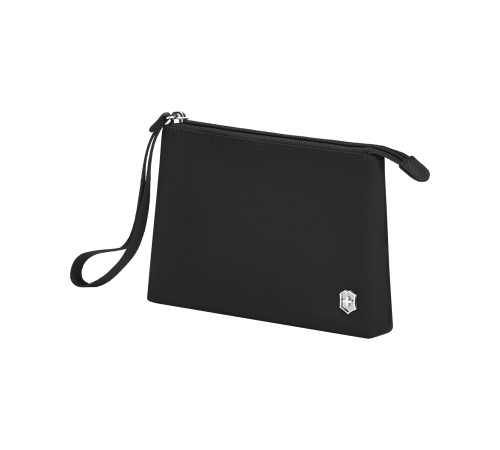 Рюкзак VICTORINOX Victoria Signature Compact Backpack, черный, нейлон/кожа, 30x16x38 см