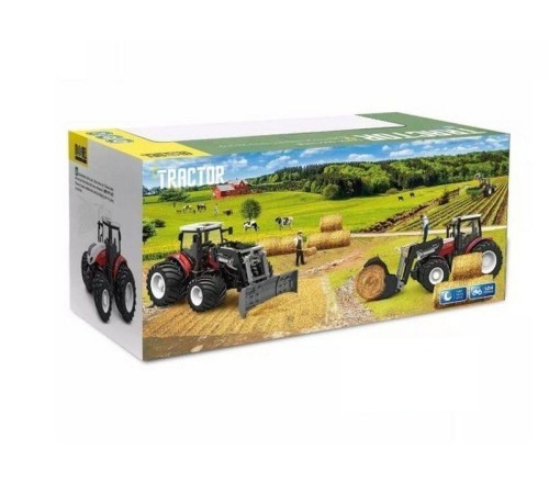 Р/У фермерский трактор Korody с фронтальным погрузчиком 1/24 2.4G 6CH RTR