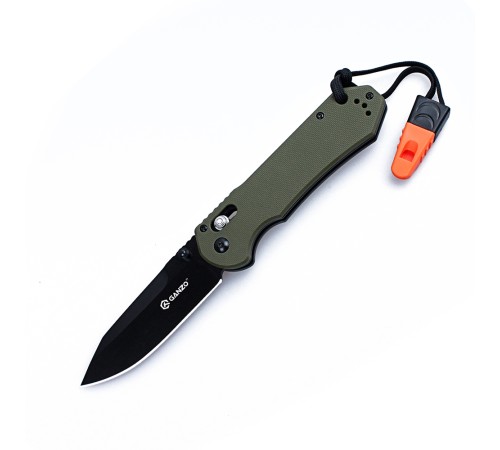 Нож Ganzo G7453-WS зеленый, G7453-GR-WS