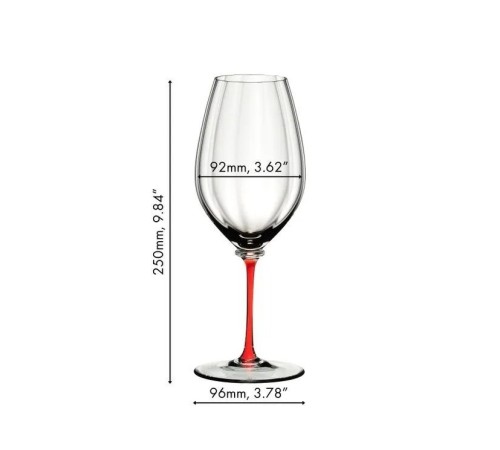 Бокал для белого вина Riedel Fatto A Mano Performance Riesling Red