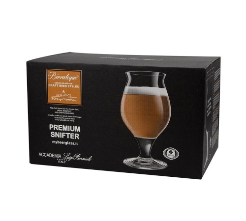 Бокалы для пива Luigi Bormioli Premium Snifter 6 шт.