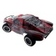 Радиоуправляемый шорт-корс Remo Hobby 9EMU TWINS MOTOR (красный) 4WD 2.4G 1/8 RTR