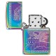 Зажигалка ZIPPO Classic с покрытием Multi Color, латунь/сталь, разноцветная, глянцевая, 38x13x57 мм
