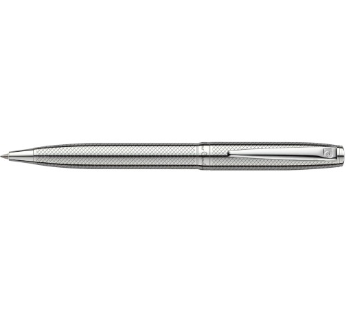 Ручка шариковая Pierre Cardin LEO 750. Цвет - серебристый.Упаковка Е-2.