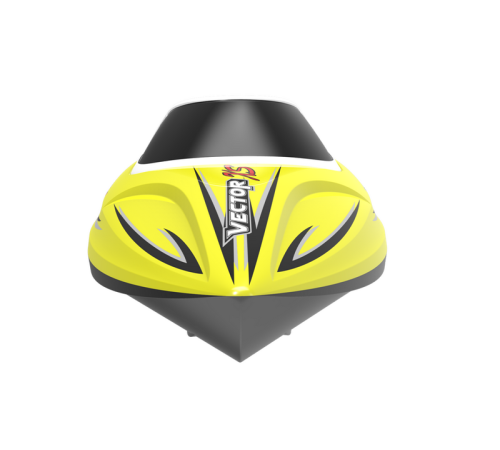 Радиоуправляемый катер Volantex RC Vector XS желтый 2.4G RTR
