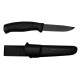 Нож Morakniv Companion BlackBlade, нержавеющая сталь, черный клинок, 12553