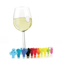 Маркеры для бокалов Vacu Vin Party People (12 шт)