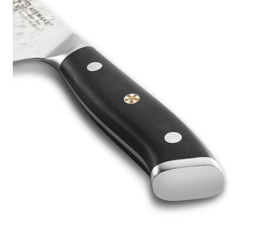 Нож шеф-повара из дамасской стали Keemake 6,5 Inch Chef Knife, черный