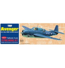 Сборная дер.модель.Самолет TBF Avenger. Guillows  1:30